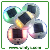 Led Solar Road Markers Solar Road Studs IP68 Round Solar Pavement Markers