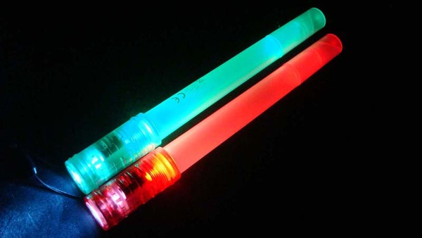 Glow LED Stick with whitle