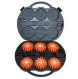 6 Packs Rechargeable Led Safety Flares