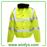 Hi-Vis Reflective Winter Safety Coveralls