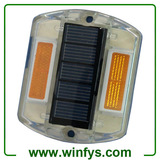 Plastic Solar Powered LED Road Pathway Markers Solar Pathway Studs Driveway Lights