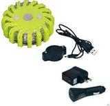 SINGLE PACK GREEN RECHARGEABLE LED POWER FLARES