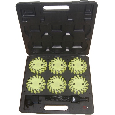 6 Pack Rechargeable Led Emergency Road Flares Kits