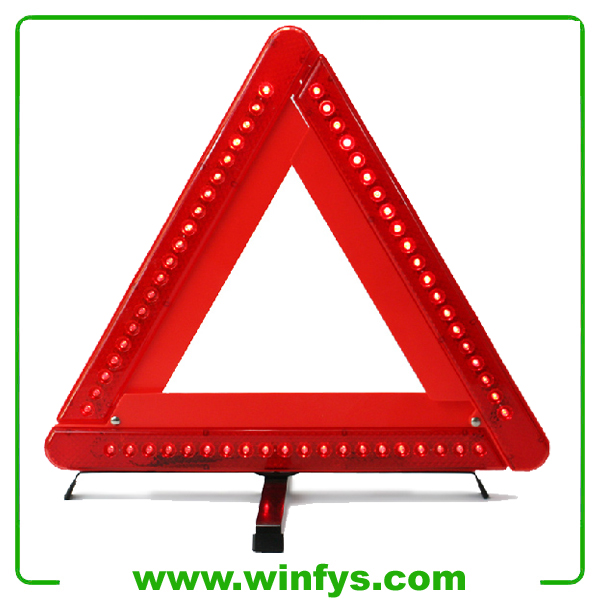 China LED Safety Flashing Warning Triangles Supplier and Manfacturer